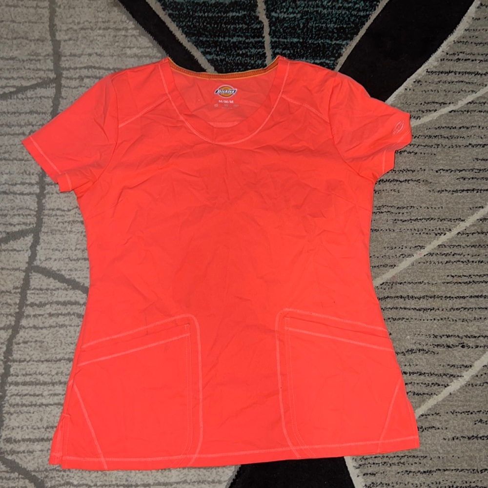 Bright orange 🍊 dickies scrub top